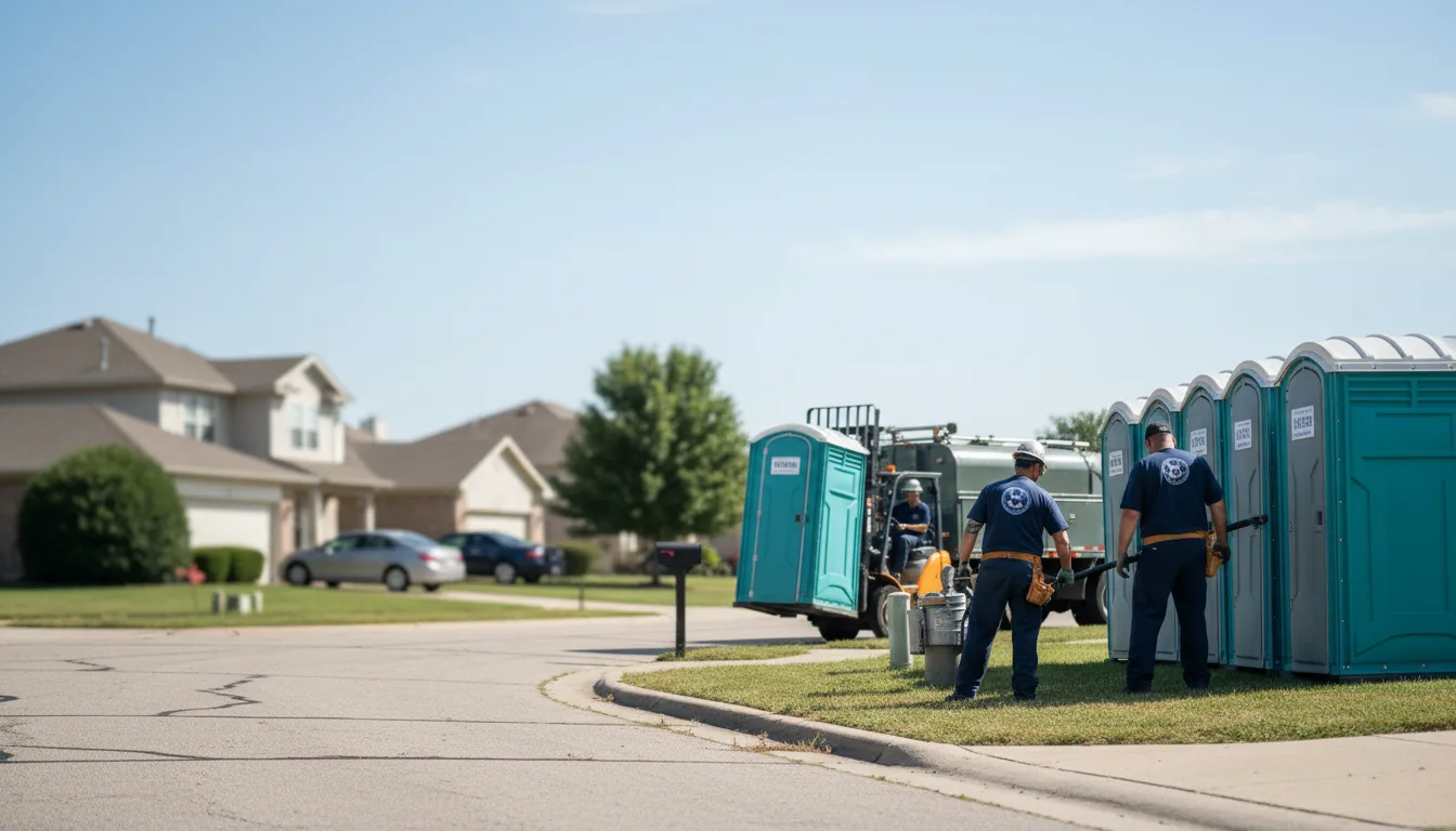 Porta Potty Rental in Camden, IL near me